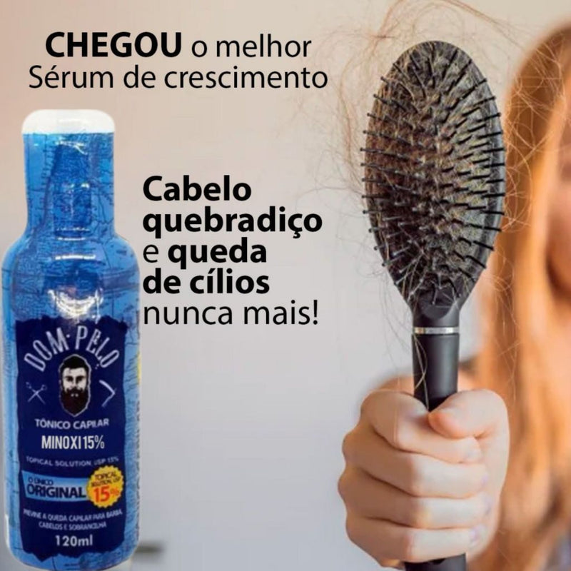 Tônico Capilar Loção Dom Pelo Cabelo E Barba 15% Original