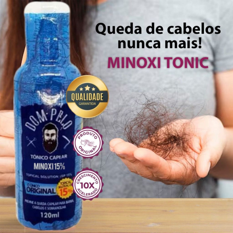 Tônico Capilar Loção Dom Pelo Cabelo E Barba 15% Original