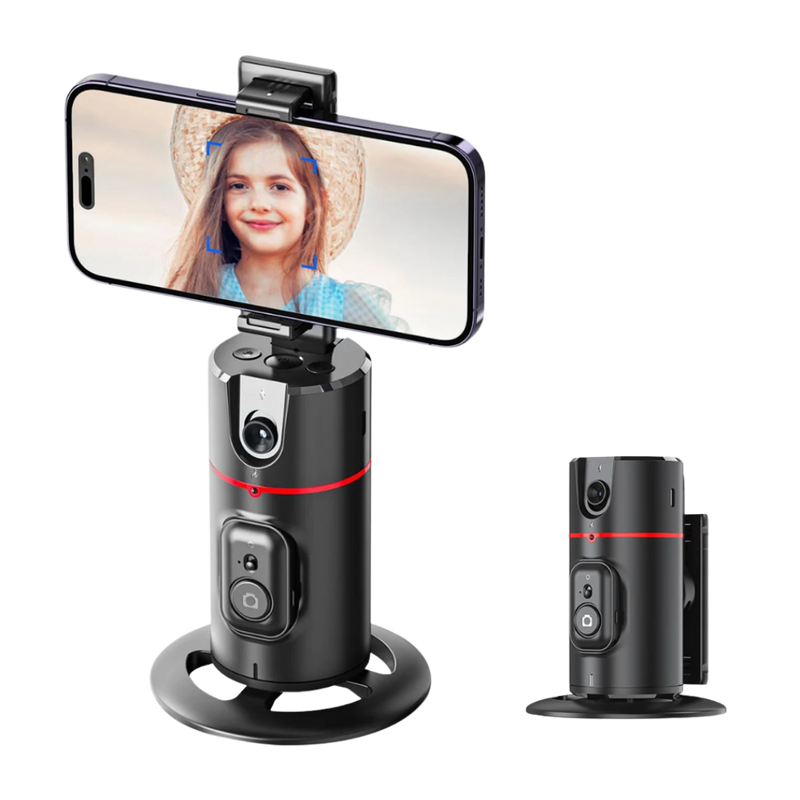 Gimbal Suporte Giratório Com Rastreamento Facial 360 Ai