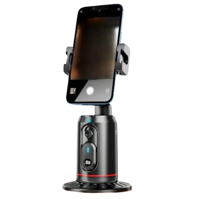 Gimbal Suporte Giratório Com Rastreamento Facial 360 Ai