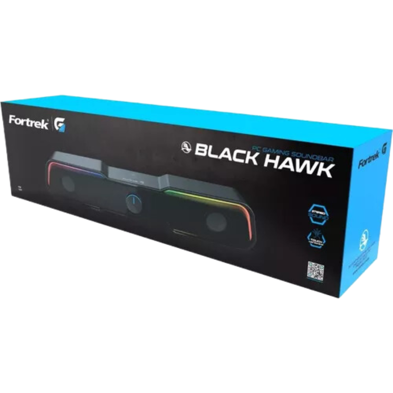 Caixa De Som Gamer Fortrek Black Hawk Bivolt - Preto